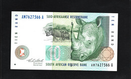 Afrique Du Sud, 10 Rand, 1992-1999 Issue - Afrique Du Sud