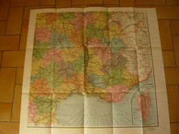 CARTES TARIDE FRANCE - Commerce & Industrie - SUD- EST - Geographical Maps