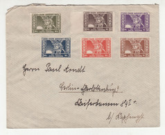 Poland 1923 Revenue Stamps On Letter Cover Skarb Narodowy - Na Zakup Złota I Srebra B230120 - Fiscaux