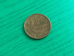 Münze Münzen Umlaufmünze Frankreich 10 Francs 1951 Ohne Münzzeichen - 10 Francs