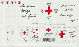 France 2015 Bloc Croix-rouge F 5001 ** MNH Par 5 Exemplaires - Neufs