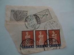 GREECE ON PAPER    POSTMARK ΛΑΜΙΑ ΣΥΡΟΣ - Marcophilie - EMA (Empreintes Machines)