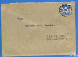 Allemagne Zone Bizone 1948 Lettre De Arnsberg (G13550) - Autres & Non Classés