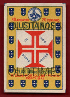 PORTUGAL - PORTO - COMPANHIA LUSITANA DE FOSFOROS - LUSITANOS - MATCHBOX LABEL - Zündholzschachteletiketten