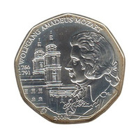 AUX00506.1 - AUTRICHE - 5 Euros Wolfgang Amadeus Mozart - 2006 - Argent - Autriche