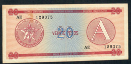 CUBA PFX5 20 PESOS  1985   XF-AU - Cuba