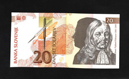 Slovénie, 20 Tolarjev, 1992-2005 Issue - Slovénie