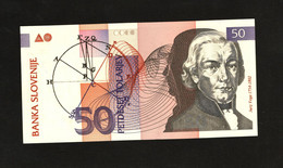 Slovénie, 50 Tolarjev, 1992-2005 Issue - Slovenia