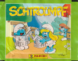 Panini SCHTROUMPF Ongeopend Zakje 2008 - Deutsche Ausgabe