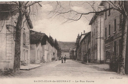 38 SAINT JEAN DE BOURNAY La Rue Neuve - Saint-Jean-de-Bournay
