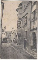 C3677) WACHAU - DÜRRENSTEIN - Dürnstein - Strassenpartie - Mann Frauen - Gasse Häuser ALT - Wachau