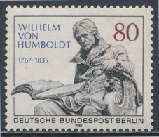 Germany Berlin 1985 Mi 731 YT 694 Sc 9N499 SG B693 ** Wilhelm Von Humboldt 1767-1835, Philologist, Gelehter, Staatsman - Andere & Zonder Classificatie