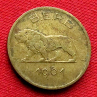 Rwanda Burundi 1 Franc 1961 Ruanda #2 W ºº - Rwanda