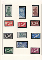 Nouvelle Calédonie Poste Aérienne N°36/134 - Années 1942/1972 - Neuf ** Sans Charnière - TB - Cote 1040€ - Neufs