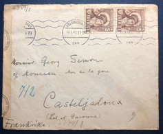 Suède, Divers Sur Enveloppe De Helsingborg 19.3.1943 + Censure - (B4320) - Storia Postale