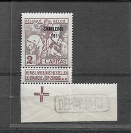 PM91/ Belgique-België 102 + Dépôt 1910  ** MNH Cote 70 € - 1910-1911 Caritas
