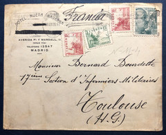 Espagne, Divers Sur Enveloppe De Madrid 1939 + Censure Madrid - (B4326) - Lettres & Documents