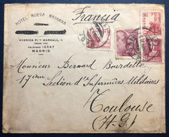 Espagne, Divers Sur Enveloppe De Madrid 1939 + Censure Madrid - (B4327) - Storia Postale