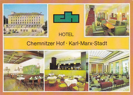 W8427- CHEMNITZ HOTEL, CAR, DIFFERENT VIEWS - Chemnitz (Karl-Marx-Stadt 1953-1990)