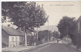 Cpa- 74 - St Julien - Avenue De La Gare - Edi Pittier N° 1892 - Saint-Julien-en-Genevois