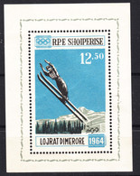 Albania 1964 Sport Ski Jumping Mi#Block 20 Mint Never Hinged - Albania