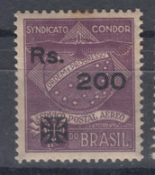 Brazil Brasil 1930 Airmail Condor Mi#C13 Mint Hinged - Aéreo