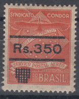 Brazil Brasil 1930 Airmail Condor Mi#C14 Mint Hinged - Posta Aerea