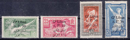 Grand Liban, Great Lebanon 1924 Olympic Games Yvert#45-48 Mint Hinged - Unused Stamps