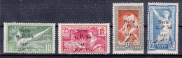 Syria Syrie 1924 Olympic Games Yvert#149-152 Mint Hinged - Unused Stamps