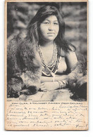 CPA Indian Kaw Claa A Thlinget Maiden From Chilkat - Seins Nus - Alaska - Sonstige & Ohne Zuordnung