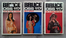 BRUCE  OSS 117 Lot De 3 Livres - OSS117