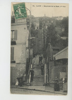 LAON - Escaliers De La Gare, 1ère Vue - Laon