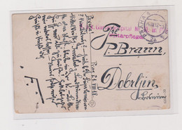 AUSTRIA  CZECH REPUBLIC WW I 1918 PRAG PRAHA Military Postcard - Lettres & Documents