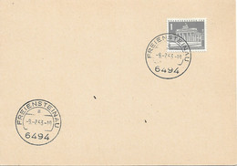 GERMANY. BERLIN. POSTMARK FREIENSTEINAU. 1963 - Machines à Affranchir (EMA)