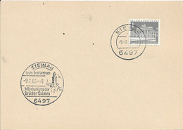 GERMANY. BERLIN. POSTMARK STEINAU. 1963 - Franking Machines (EMA)