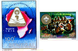 18936 MNH SENEGAL 1976 1 JAMBOREE AFRICANO EN LAGOS - Sénégal (1960-...)