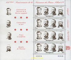 11854 MNH MONACO 1998 150 ANIVERSARIO DEL NACIMIENTO DEL PRINCIPE ALBERTO I - Autres & Non Classés