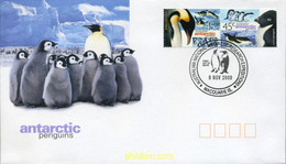 367429 MNH ANTARTIDA AUSTRALIANA 2000 FAUNA ANTARTICA - Used Stamps