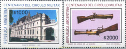 283525 MNH ARGENTINA 1981 CENTENAIO DEL CIRCULO MILITAR - Used Stamps