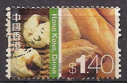 Hong Kong 2002 - Dim Sum Loaves Of Bread. Scott#1002 - Used - Usados