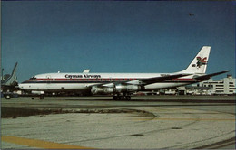 ! Modern Airline Postcard Cayman Airways , Flugzeug, Jetliner McDonnell Douglas DC-8-52 - 1946-....: Modern Era