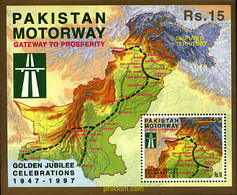 45612 MNH PAKISTAN 1997 50 ANIVERSARIO DE LAS AUTOPISTAS DE PAKISTAN - Pakistan