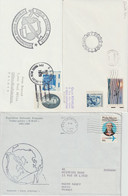 USA - 1977/84 - EXPEDITION POLAIRE / ANTARCTIQUE - 3 ENVELOPPES DIFFERENTES - Spedizioni Antartiche