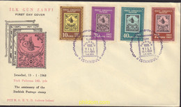 368952 MNH TURQUIA 1963 CENTENARIO DEL SELLO TURCO - Collections, Lots & Series