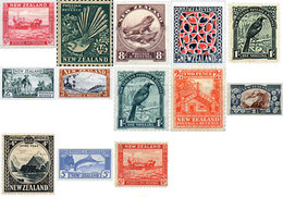 367509 HINGED NUEVA ZELANDA 1935 MOTIVOS VARIOS - Variétés Et Curiosités