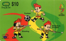 BRUNEI - PREPAID CARD - JTB - SEA GAMES 1999 - Brunei