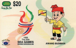 BRUNEI - PREPAID CARD - JTB - SEA GAMES 1999 - Brunei