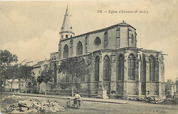 - Puy De Dôme -ref-B628- Ennezat - L Eglise Et Laplace - Travaux De Voirie Et Bois Coupé - - Ennezat