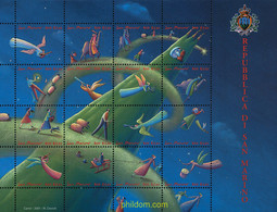 300201 MNH SAN MARINO 2001 NAVIDAD - Gebruikt