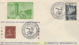 642064 MNH ANDORRA. Admón Francesa 1955 PAISAJES - Collezioni